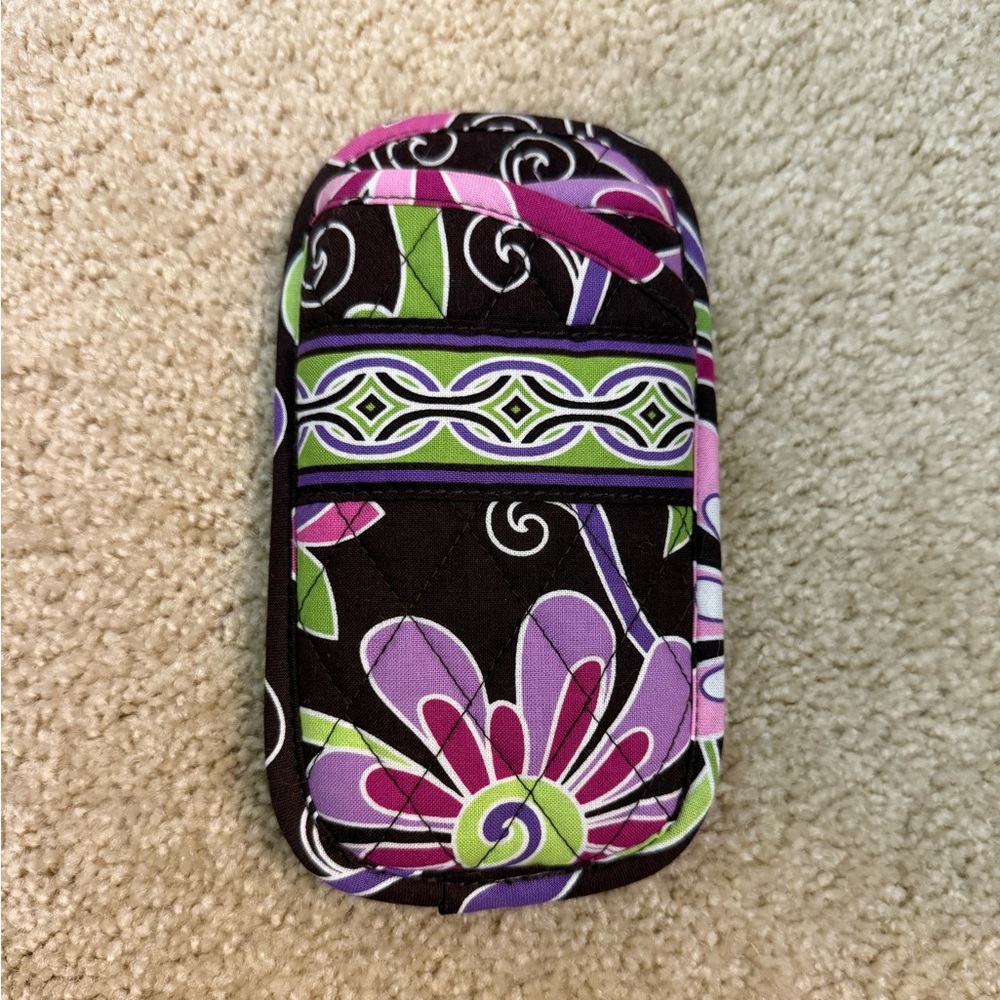 NWOT Purple Punch Eye Glass Case